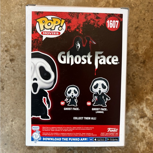 NIB Funko Pop Ghost Face Vinyl Figure #1607 - Picture 3 of 6